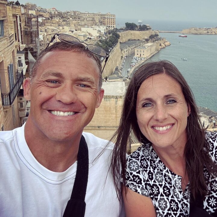 Paul and corene Hutchings in Malta